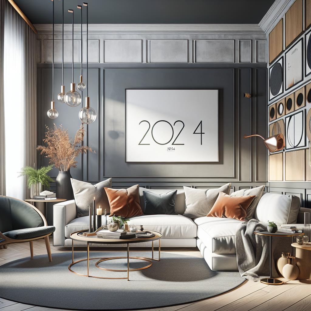 Fotografie van luxe hoekbank in Scandinavische interieursetting 2024.