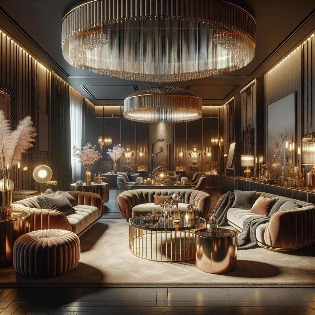 "Neo Deco Dynamiek: Luxe en Glamour in het Moderne Interieur?" - HoekbankXXL