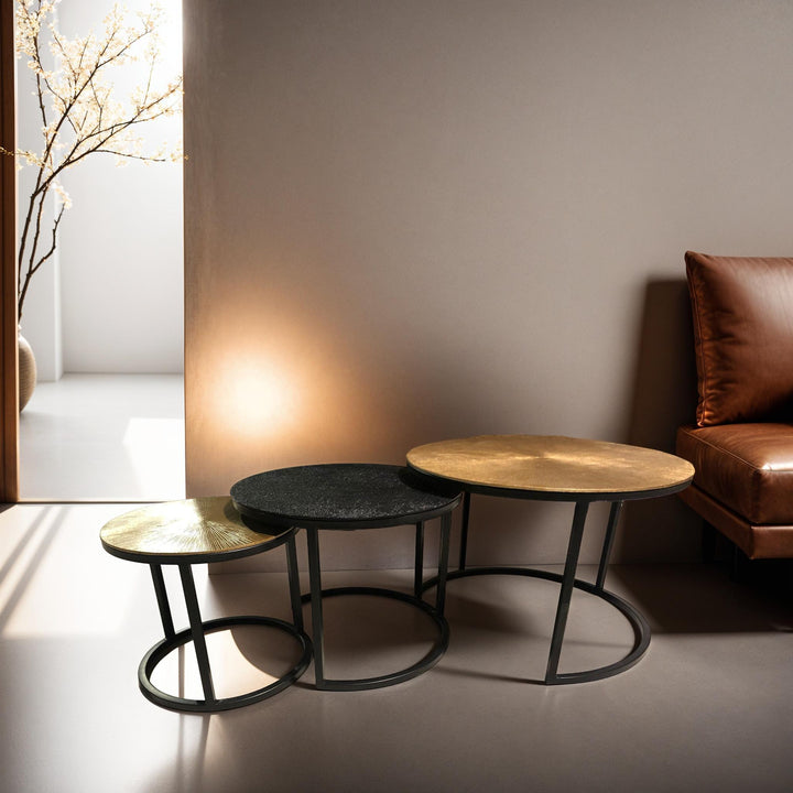 Elegante Set van 3 Salontafels
