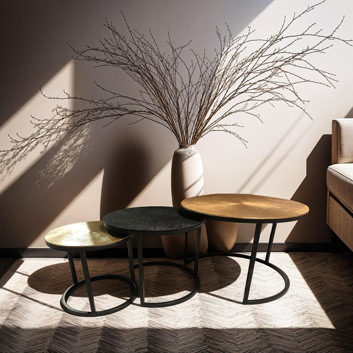 Elegante Set van 3 Salontafels