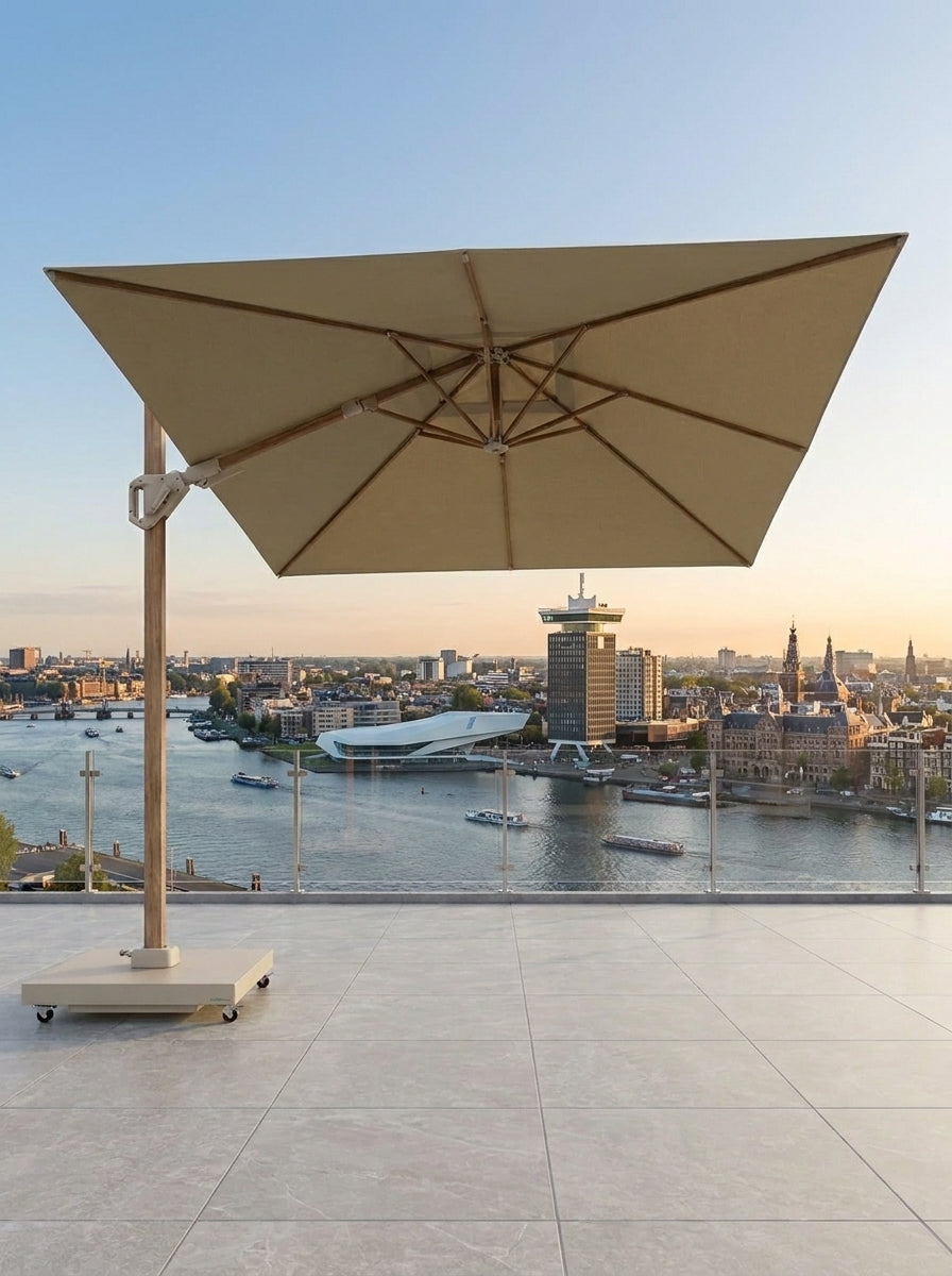 Zweefparasol Platinum Challenger T2 300x300 cm