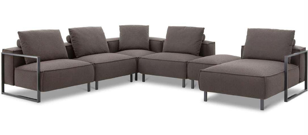 Mauritius loungebank tuin detail kussen en bekleding – HoekbankXXL