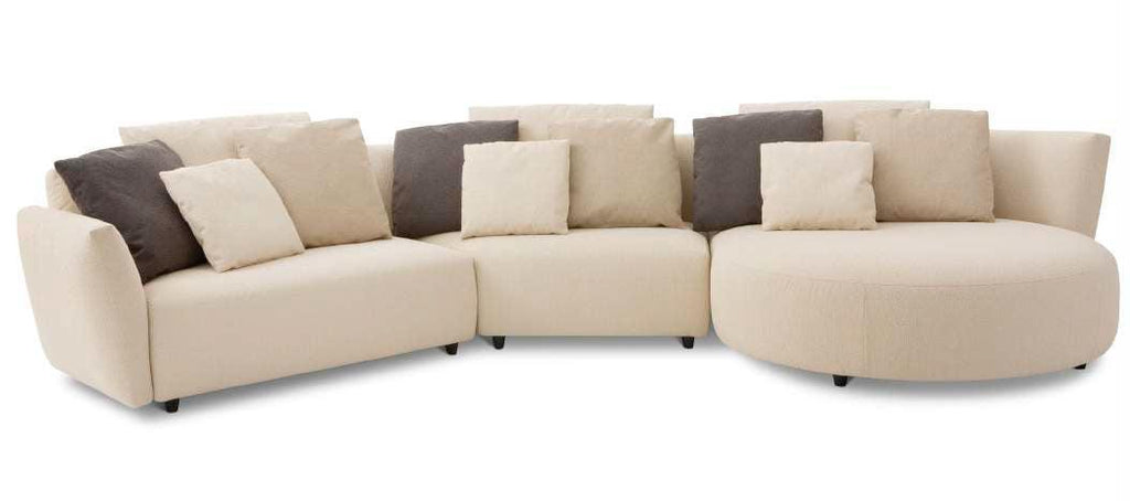 Salina outdoor loungebank wit, waterdicht all-weather – HoekbankXXL