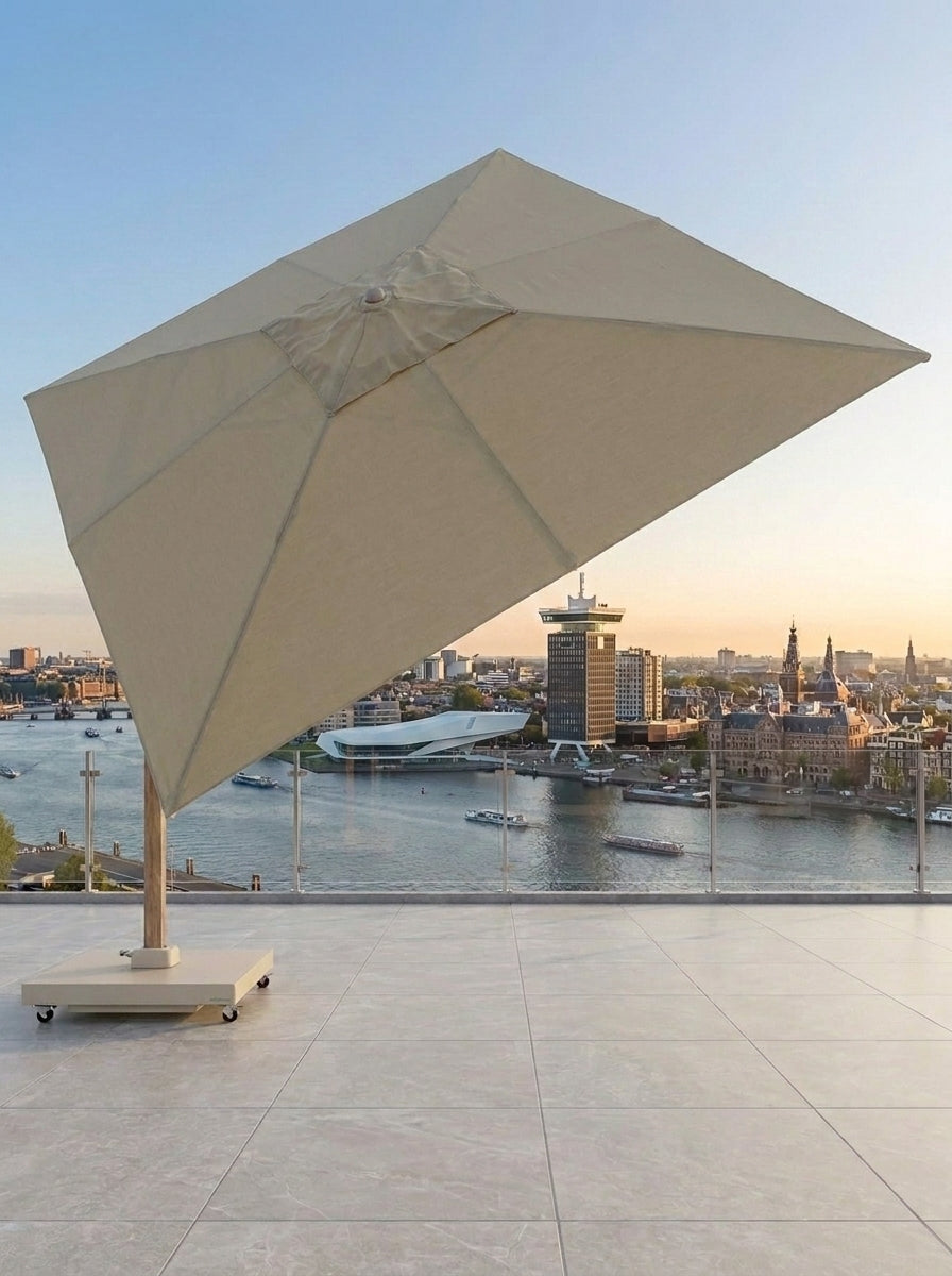 Zweefparasol Platinum Challenger T2 300x300 cm
